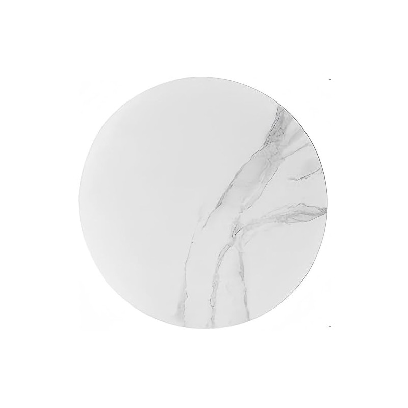 11.8" Round Glass Cutting Board for Kitchen Counter Protector, Tempered