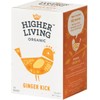 Higher Living Organic Ginger Kick Tea Caffeine Free 15 Teabags