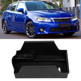 Fydun Center Console Tray Center Console Armrest Storage Box Tray Fits for CT200 CT200H 2011-2017