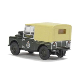 Oxford 1 / 76 Land Rover Serie 1 88 Leinwand Zivilschutz