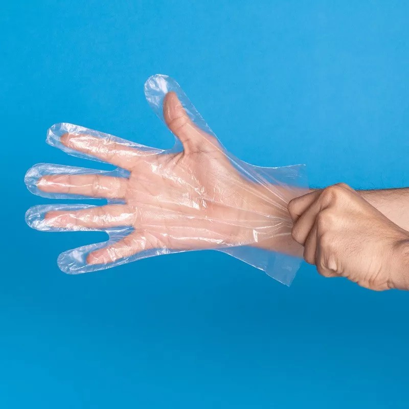 Packsys Pack X10000 Guantes Desechables Transparentes Polietileno