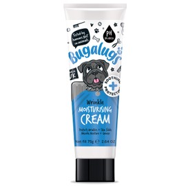 BUGALUGS Wrinkle paste for Bulldogs, French Bulldogs, wrinkly dogs & cats. For itchy wrinkle folds, tear stains & tail pockets, anti-itch & itchy dog skin relief. Great itch remedies for dogs 75g