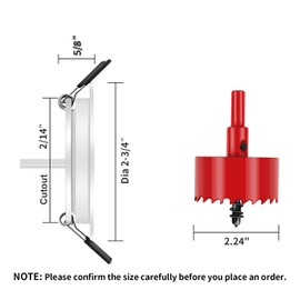 RVZONE RV Boat Recessed Ceiling Light 6 Pack 12V LED Puck Light with Hole Puncher DC 12V 3W Full Aluminum Downlights for Under Cabinet Camper Vans RV Interior Lighting,5500-6000k