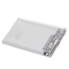 Transparent Hard Drive Enclosure External SSD Hard Disk Case for