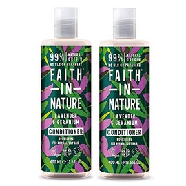 (2 Pack) - Faith in Nature - Lavender & Geranium Conditioner | 400ml | 2 PACK BUNDLE