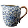 CmengAo Floral Ceramic Tea Pitcher - Classic Blue and White