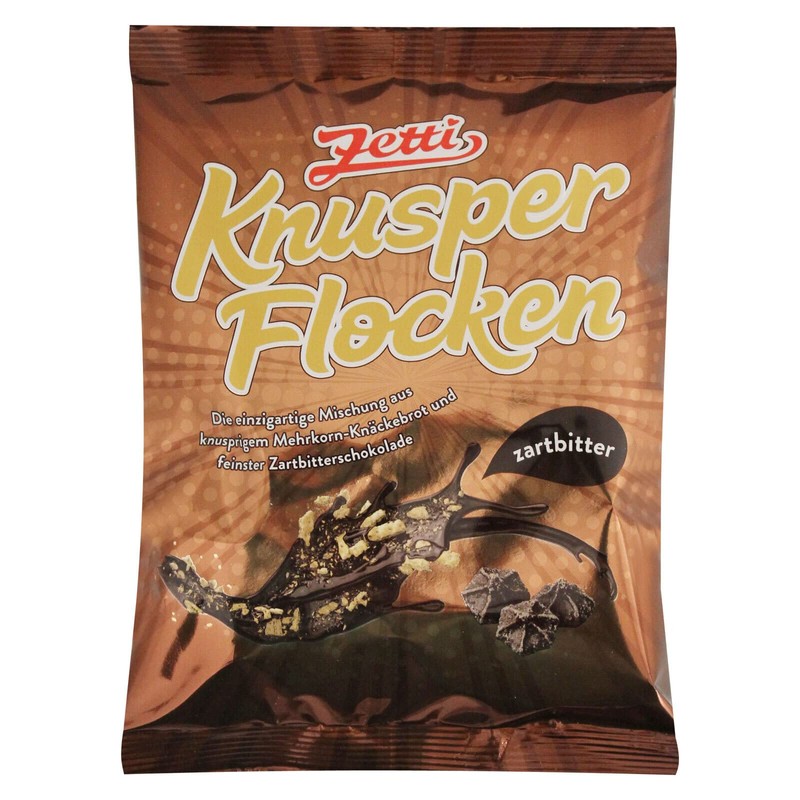 Pack of 3 Zetti Crispy Flakes Dark (3 x 130
