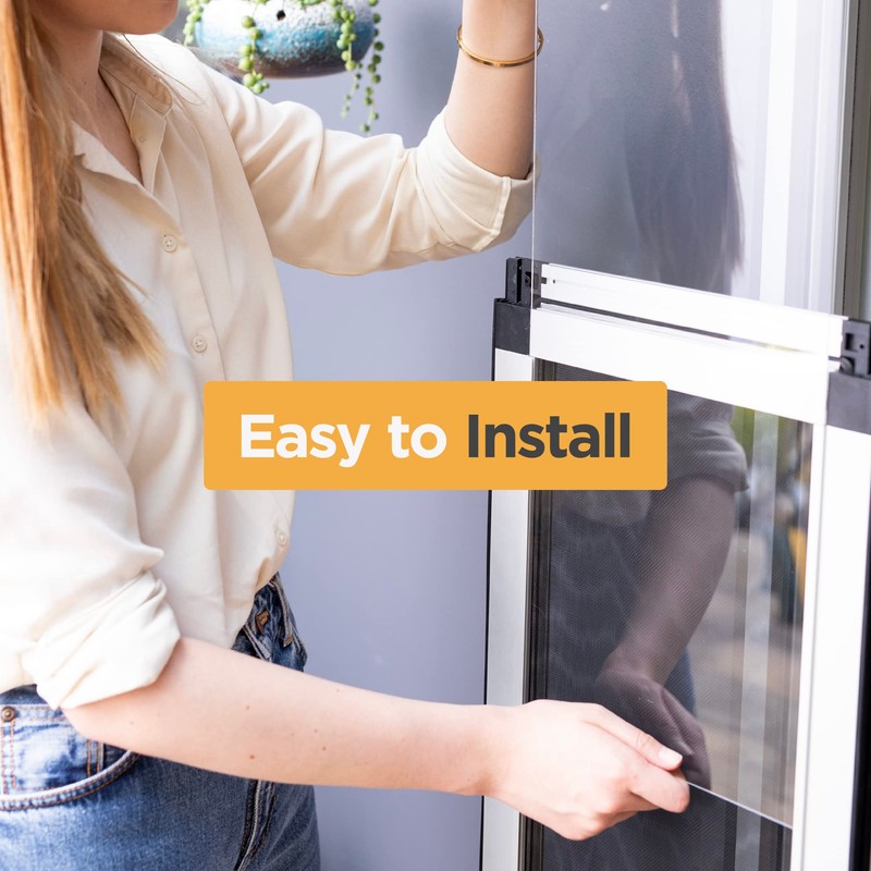 Hakuna Pets Patio Pet Door 3.9” Height Extension, Fits Screen