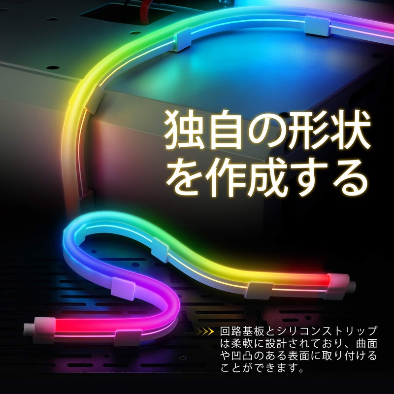 EZDIY-FAB New Addressable 5V 3PIN RGB LED Strip 1m LED