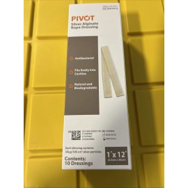Pivot Silver Alginate Rope Dressing 1x12 Exp2027