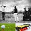 Plastic Golf Tees Golf Tee Holder with 12 Golf Tees