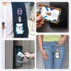 Retractable ID Badge Holder & Retractable Lanyard for Teacher, Nurse