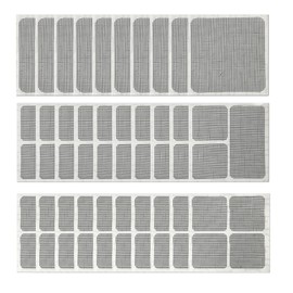 30Pcs Window Screen Patches Repair Kit,Screen Door Repair Kit for Mesh Screen Door, Strong Adhesive Fiberglass Quick Screen Repair Tape for Mesh Screen Window and Door