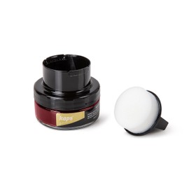 Kaps Shoe Cream with Sponge Applicator, Intensive Leather Care and Nourishing, Delicate, 70 colours (112 - red)