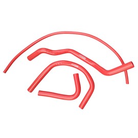 For Yamaha Banshee 350 YFZ350 1987-2006 Silicone Radiator Hose Kits (RED)