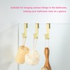 Shower Door Hooks,Towel Hook, Over Glass Door Hook for Bathroom,