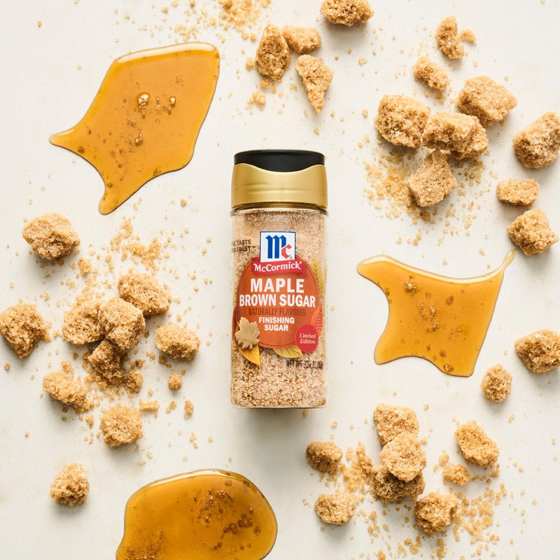 McCormick Finishing Sugar, Maple Brown Sugar, Limited Edition, Classic Flavor