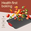 BAKKENMASTER 18-Piece Kitchen Oven Baking Set: Nonstick Gray Marble Coating,