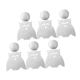 LABRIMP Magnetic Tablecloth Weights 6pcs Dinning Table Decorations Windproof Holder Owl Shape Design Outdoor Tablecloth Fixator