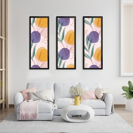 Veleclo 13x39 Picture Frame for Wall Display, 13x39 Black Picture Frame with Shatter Resistant Plexiglass, Stable and Sturdy 13 x 39 Poster Frame for Wall Display, Handpicked Gift Collection, 1 Pack