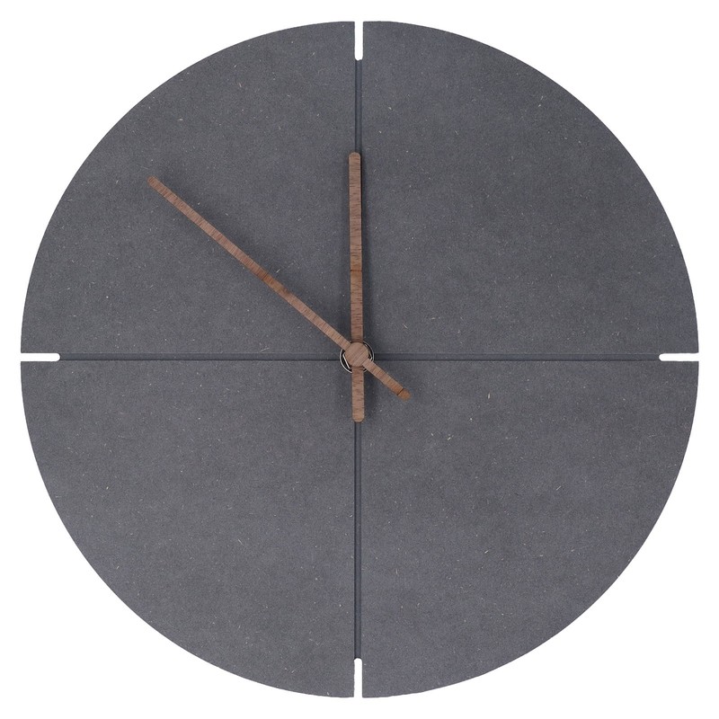 Nordic Style Simple Wooden Wall Clock Quartz Movement Wall Clock