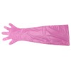 100Pcs Long Arm Disposable Plastic Gloves Safe Reliable Multipurpose Veterinary