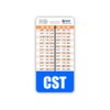 CST Badge Buddy Vertical w/Height & Weight Conversion Charts (Standard,