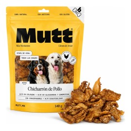 Premios Perros Mutt Chicharrón De Pollo 140g Articulaciones                                                                                           