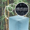 BambooMN Activated Bamboo Charcoal Air Purifier Cube - 800g Sky