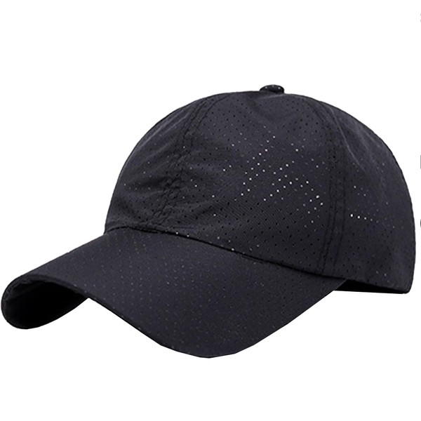 UTOWO Women-Men Quick-Dry Baseball-Hat Summer-Outdoor UV-Protection Running-Caps Cool-Breathable-Soft Sports-Visor-Hat S/M