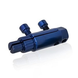 Pcmursal Broken Threaded Pipe Extractor Tool, Broken Pipe Extractor Tool, Stripped Screws and Damaged Bolts(Blue)