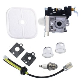 HQparts RB-K85 Carburetor Tune up kit & Fuel Line kit & Air Filter for Echo PB-251 PB-265L PB-265LN Power Blowers Carb A021001350