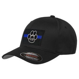 Flexfit Hat K9 Unit Thin Blue Line, Large/X-Large