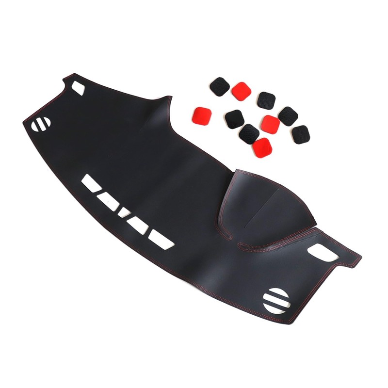 Priprilod Car Leather Dashboard Dash Cover Protector Mat Pad with