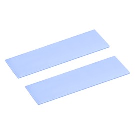 sourcing map 2 Pack M.2 Thermal Pad 70x22x1mm for Pc M.2 2280 Nvme SSD Heatsink Cooler