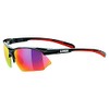 Uvex Sportstyle 802 Black (Red)