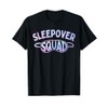 Sleepover Squad Cute Slumber Party Pajama Colorful Teen Girl T-Shirt