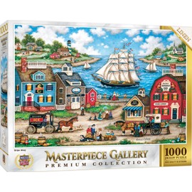 MasterPieces 1000 Piece Jigsaw Puzzle for Adults, Family, Or Youth - Ships Ahoy - 26.75"x 19.25"