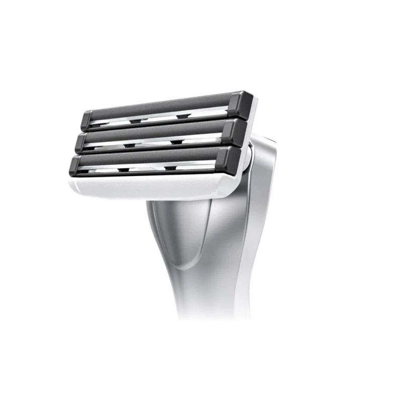 Defender Yellow and Black Handle Defender Razor w/ 8pk Extra