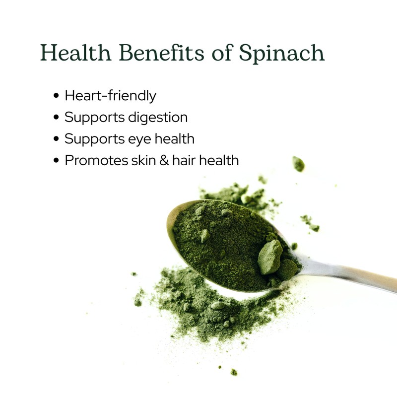 Eclectic Herb - Spinach Powder Supplement | Nutritional Support, Vitamins