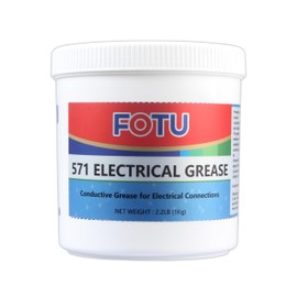 FOTU 571 Electrical Contact Grease,Conductive Grease Electrical Connections, Prevent Wiring and Other Electrical Connections Against Salt, Dirt, and Corrosion (1-Pack, 1 Kg)
