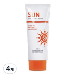 Partner_Reference The Mind Daily Moisture Sun Cream Mild Large Capacity Multi Sun Cream SPF50 PA+++ 4 Pieces 70ml / 더마인드 데일리 수분 선크림 순한 대용량 멀티 썬크림 SPF50 PA+++ 4개 70ml