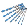 7PCS Carbide Drill Bits Straight Shank Spiral Drilling Bit Set