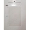 UNIQUEPACKING 100 Pcs 3x4 Crystal Clear Resealable Recloseable Cello/Cellophane Bags