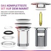 M. ROSENFELD HOME Pop-Up Drain Fitting with Overflow + Universal