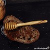das Olivenholzbrett® Honiglöffel aus Olivenholz, Honigheber Honigspirale Dosierer von Honig