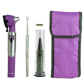 Fiber Optic Mini Otoscope Ear Healthy Tool for Home use with Extra Replaceable LED Light