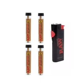 RAW rocket boster cone ( LEMON FUEL )+ raw PHOENIX lighter - ONLY 4 cones