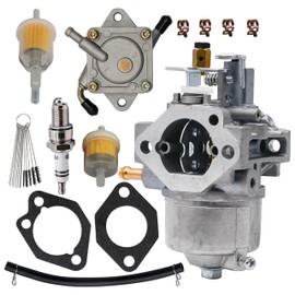 15003-2589 Carburetor Fit for Kawasaki Mule 500 520 550 KAF300 KAF300A KAF300B KAF300C KAF300D Replace for 11009-2939 11060-2334 With Fuel Pump