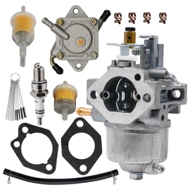 15003-2589 Carburetor Fit for Kawasaki Mule 500 520 550 KAF300 KAF300A KAF300B KAF300C KAF300D Replace for 11009-2939 11060-2334 With Fuel Pump